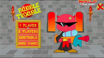 Miniclip Bubble Trouble Full Game Walkthrough (WITHOUT LOSING ANY LIVES)