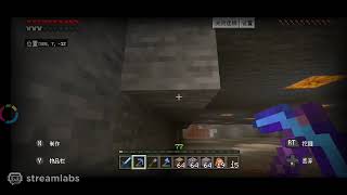 #125 还是继续弄史莱姆农场，4个 trunk 的大坑快挖到底了 - 20200520 - Minecraft 原版生存 瞎玩 S01