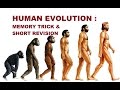 Origin and Evolution of Human ; MEMORY TRICK SERIES for NEET/AIIMS - VIDEO 2