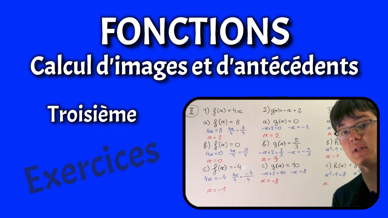 FONCTIONS Calcul d'images et d'antécédents Troisième YouTube — free download
