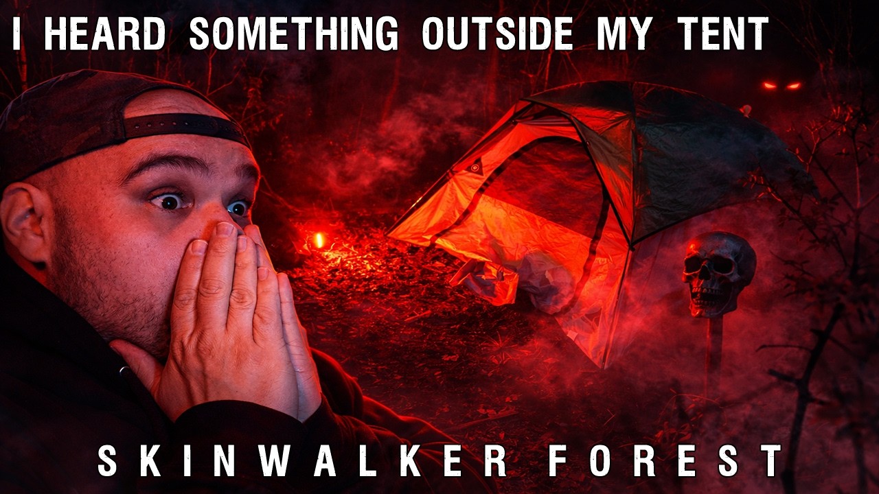 I Wasn't Supposed To Be Here At Night! - TERRIFYING Evening Of CAMPING!