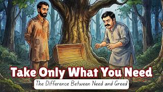 He Was Starving in the Forest... Then Found a Treasure Chest | Moral Story
