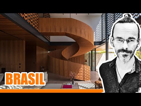Крученый и умный бразильский модернизм в архитектуре. Обзор проекта домика. Эдуард Кичигин