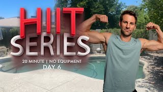 At Home Total Body Fat Loss HIIT Workout | No Equipment