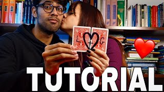 COME STUPIRE LA PROPRIA RAGAZZA CON LA MAGIA! 😍❤️ / TUTORIAL EFFETTO DI MAGIA CON LE CARTE