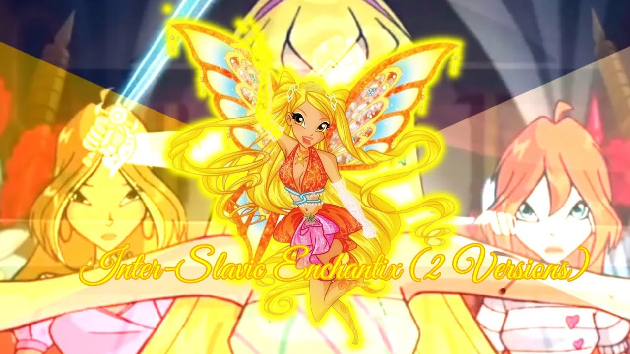 [AI Cover Collaboration] Winx Club 3x09 (Inter-Slavic) — Enchantix Transformation