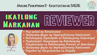 Educational Video : Araling Panlipunan 8 Reviewer (Ikatlong Markahan)