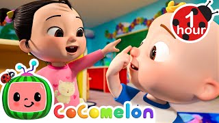 Learn Your Body Parts! | Cocomelon 1 HOUR Compilation | Home Learning for Kids 🖍️