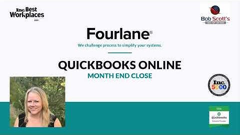 Close Your Books: Month End Close - QuickBooks Online Training