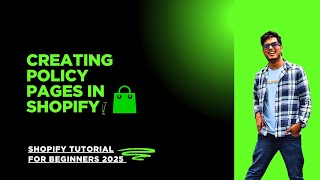 How to Create and Update Policy Pages In Shopify