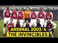 Arsenal road to pl victory 200304  the invincibles