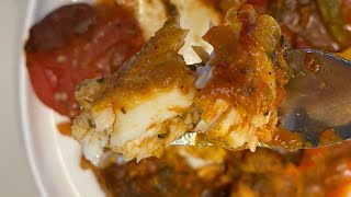 Delicious Keto healthy fish tray/ Nadoula crazy kitchen/ ناضولا في المطبخ / translated to English.
