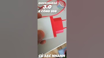 Củ Sạc Nhanh QC 3.0, Cùng Lúc 4 Thiết Bị, củ sạc iphone, cóc sạc nhanh, cục sạc ipad Samsung xiaomi