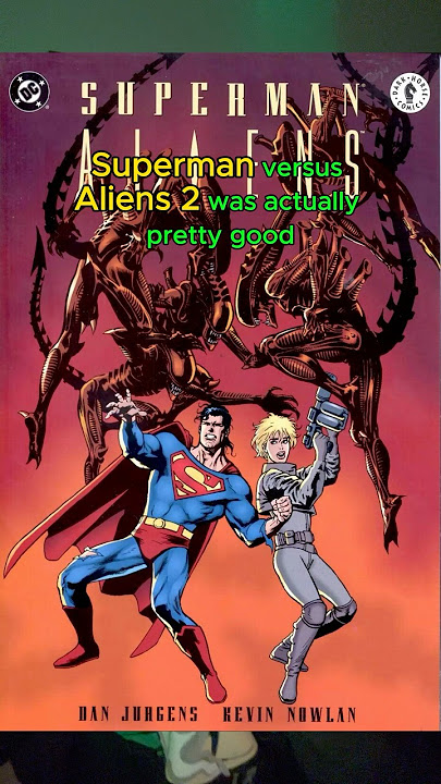 superman vs aliens 2! #superman #aliens #comics  #viral #shorts
