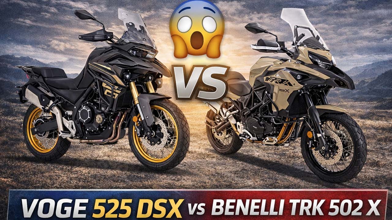 VOGE 525 DSX vs Benelli TRK 502 X 😱 ¿La mejor adventure?
