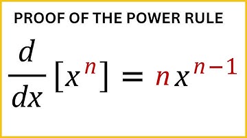 Proof for the power rule