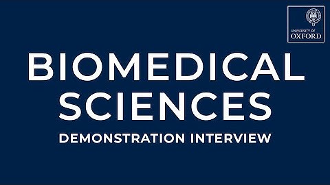 Demonstratie-interview biomedische wetenschappen