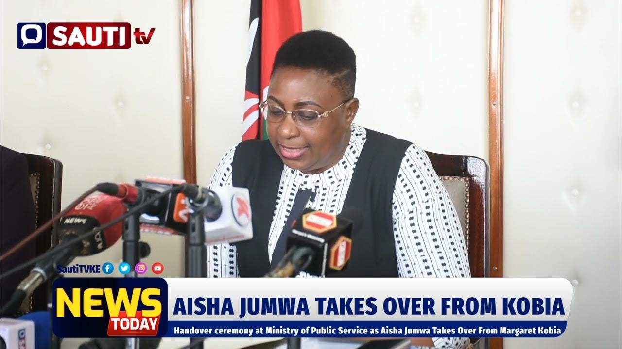 Public Service Secretary Aisha Jumwa Full Speech During Handover Ceremony YouTube