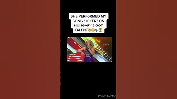 Thumbnail of SHE PERFORMED MY SONG “JOKER” ON HUNGARY’S GOT TALENT😳🤯🗣️🏆  wow!! #shorts