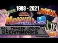 All dreamworks trailer logos 19982021