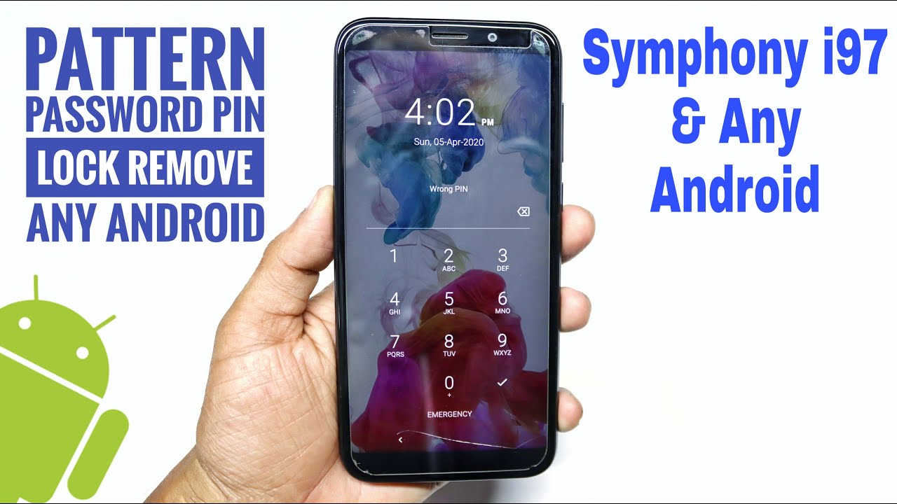 How to unlock Screen Lock & Hard Reset Symphony i97 & Any Android