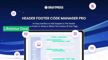 Header Footer Code Manager Pro WordPress Plugin Lifetime Deal $29