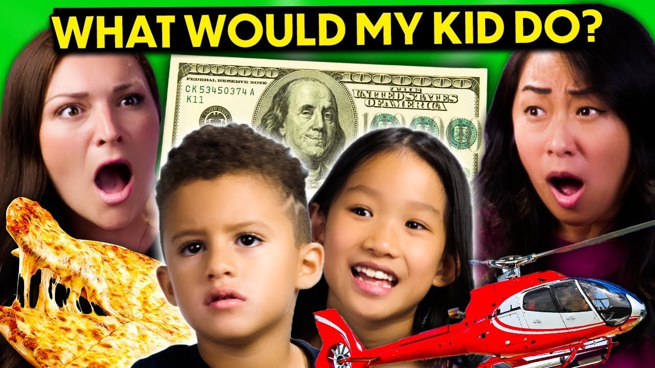 What Would My Kid Do With $1,000,000? | Kids REACT
