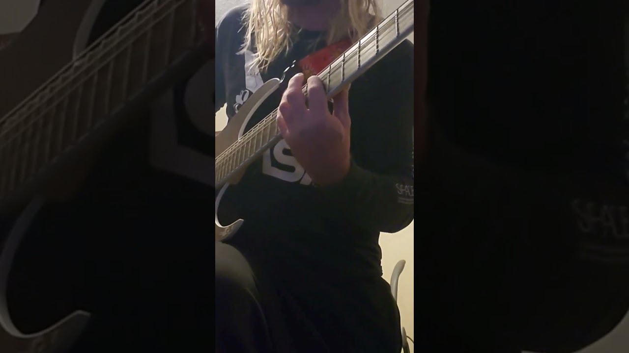 little improv jam over a riff  with ez drummer drums