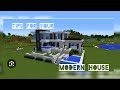Tips For Your Newly Made Modern House In Minecraft|Gaming X Pro