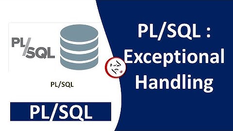 Oracle - PLSQL : Exceptional Handling in Tamil #plsql #exceptional_Handling #sql #sqlforbeginners