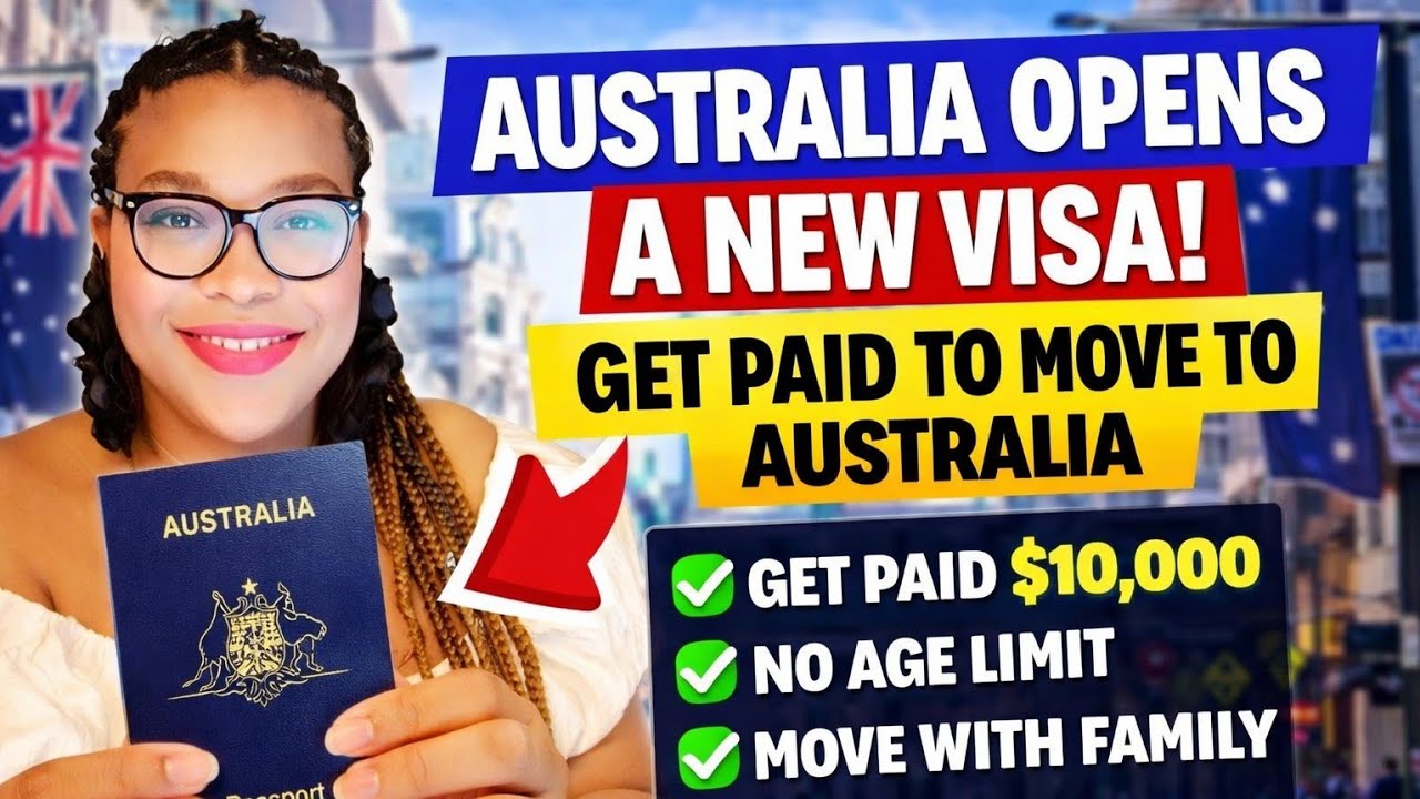 Без возрастных ограничений, без предложений о работе, получите 10 000 долларов за переезд в Австр...