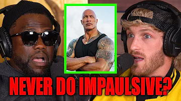 Kevin Hart Tells Logan Paul The Rock Would NEVER Do IMPAULSIVE