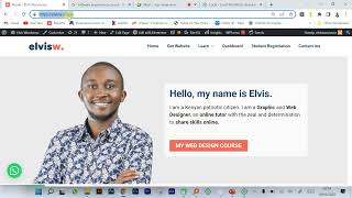 Learning Web Design: Introduction to WordPress in Kenya screenshot 5