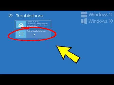 Fix Advanced Options Missing in Windows 11 / 10 | How To Get advanced recovery options Not Showing