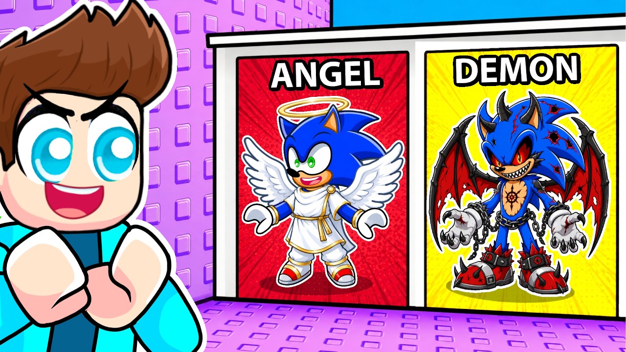 WOULD U RATHER HELL OR HEAVEN TOWER IN ROBLOX !!