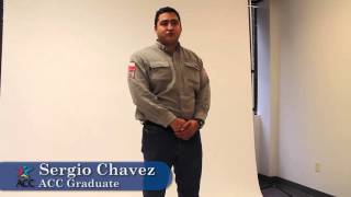 I am acc: Austin Community College graduate Sergio Chávez- Electronics