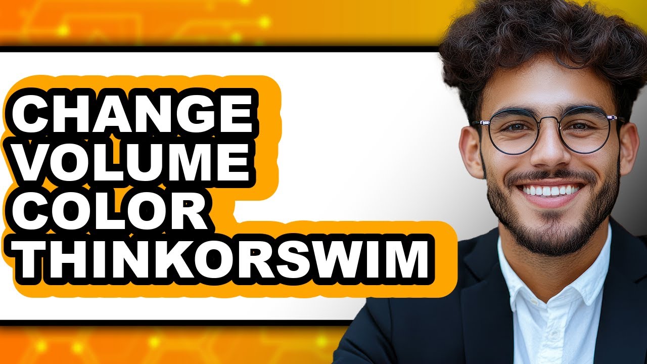 Volume Color Thinkscript How To Change Volume Color Thinkorswim (Easy Method) - YouTube