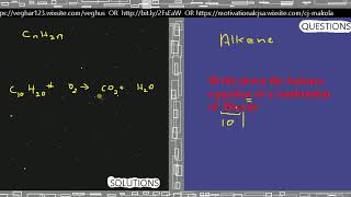 Decene Combustion Hydrocarbons