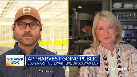 AppHarvest founder Jonathan Webb and board member ...