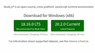 How to Download & Install NODE.JS on Windows 7 32-Bit (x86) & Test Hello World Program