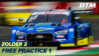 RE-LIVE | Free Practice 1 - DTM Zolder 2 2020