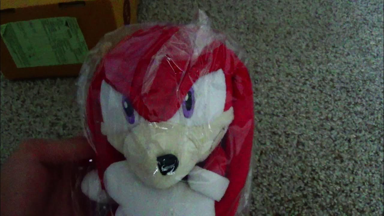 Very Rare Sanei Knuckles Plush Unboxing YouTube