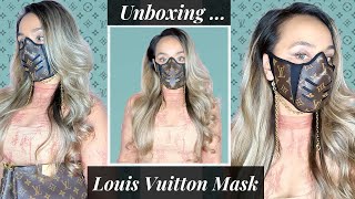 Louis Vuitton 'Evil Twin' Canvas Facemask Unboxing 