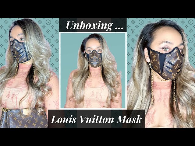 Louis Vuitton 'Evil Twin' Canvas Facemask Unboxing 