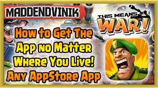 This Means WAR! - How to Get The App no Matter Where You Live! (How to get any AppStore App) screenshot 2