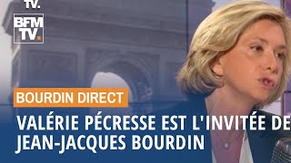 Valérie Pécresse face à Jean-Jacques Bourdin en direct