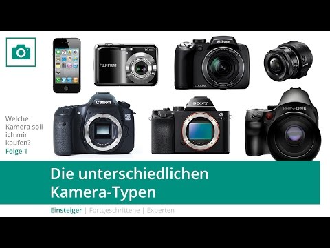 Video: So Wählen Sie Eine Digitalkamera Aus Verschiedenen Kameratypen Aus