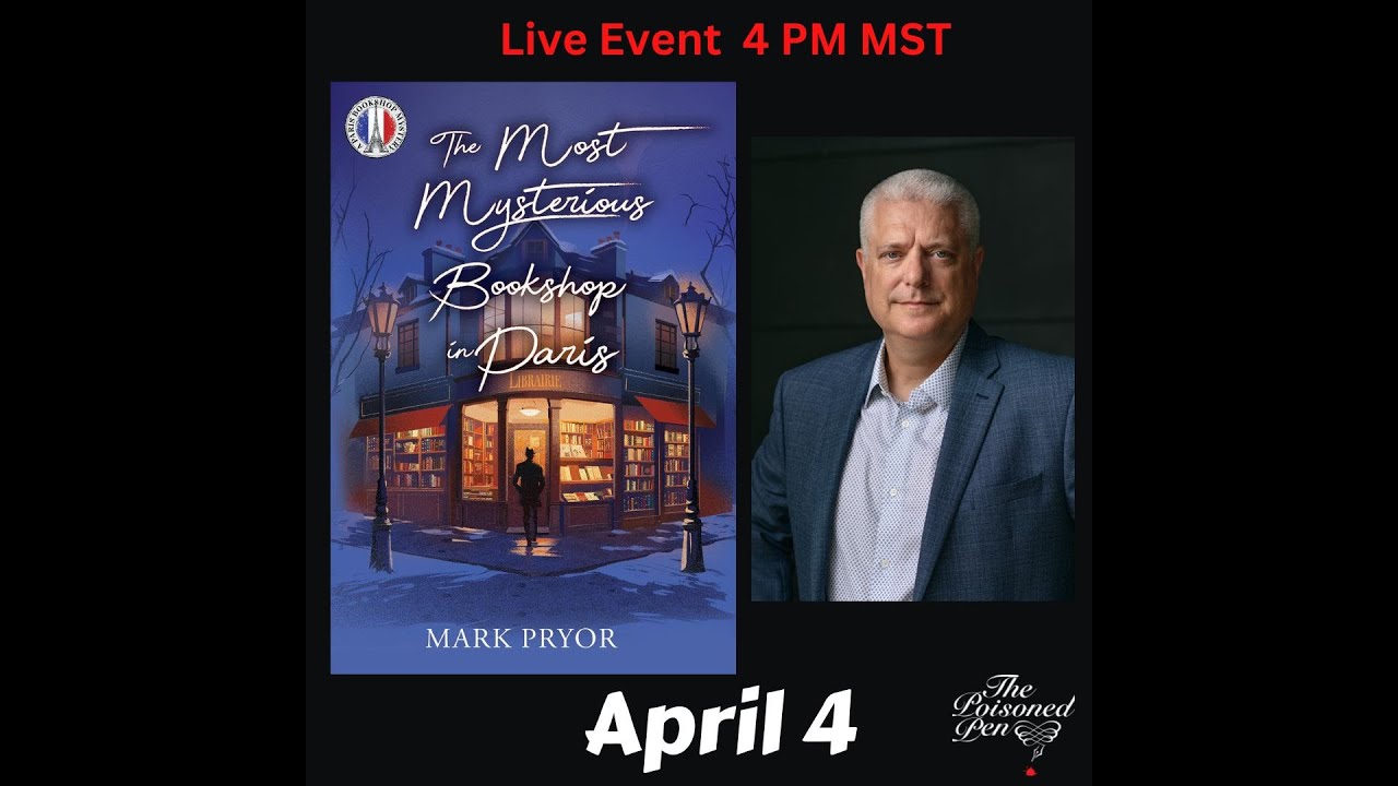 Mark Pryor discusses The Most Mysterious Bookshop in Paris