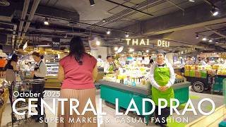 Explore Bangkok’s TOP Supermarket! Tops Food Hall \/ Central Ladprao Walk \/ Oct 2025