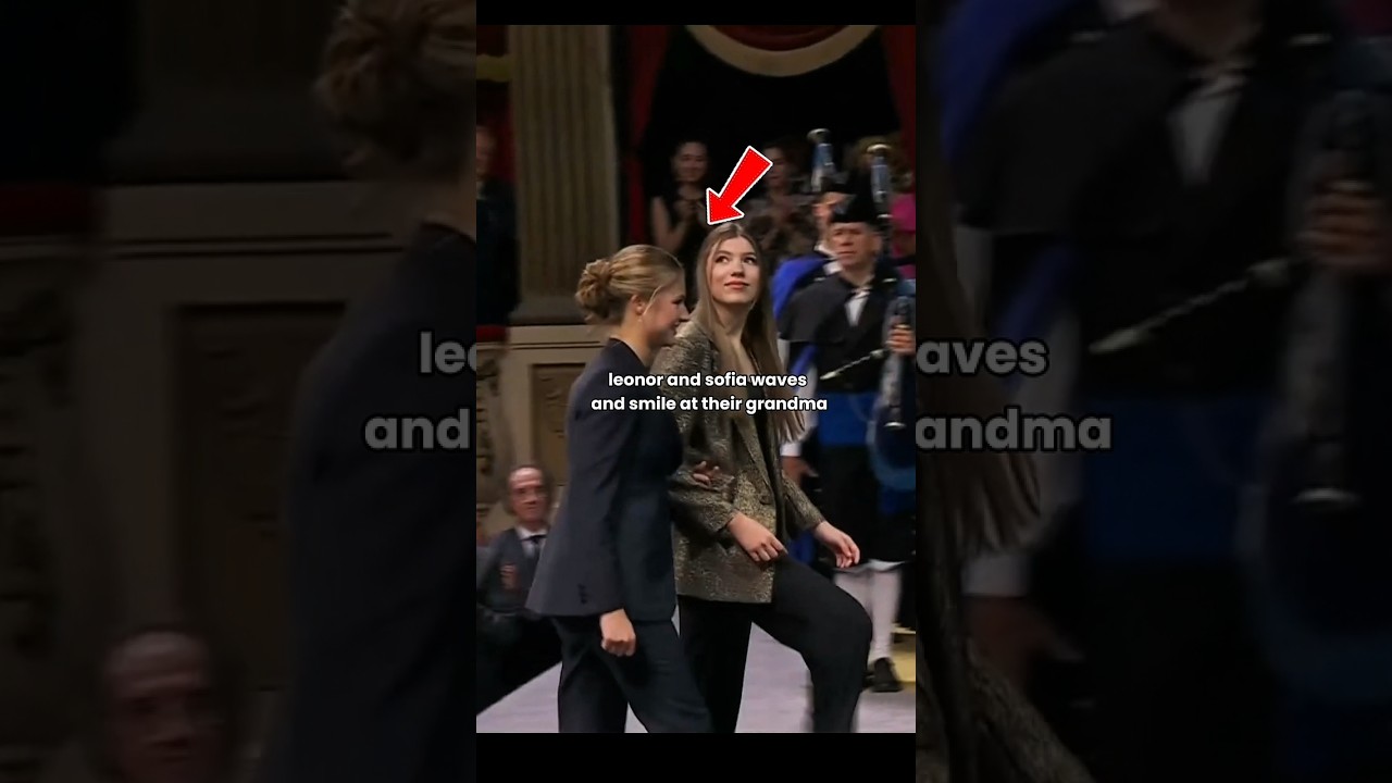 Watch leonor and infanta Sofia waving at queen Sofia with happiness on YouTube Watch leonor and infanta Sofia waving at queen Sofia with happiness on YouTube